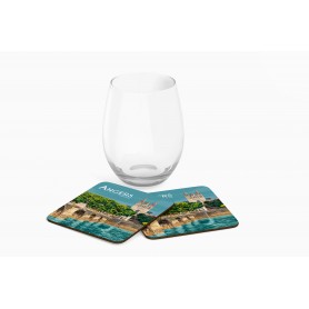 Dessous de verre de la ville d'Angers