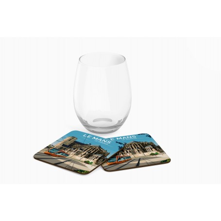 Dessous de verre du Mans