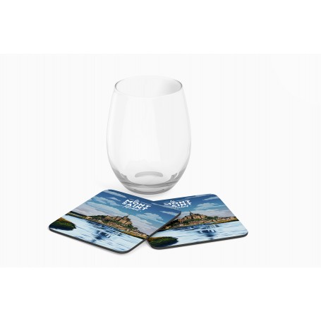 Dessous de verre du Mont-Saint-Michel