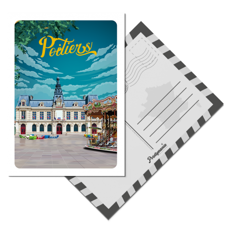 Carte Postale de Poitiers