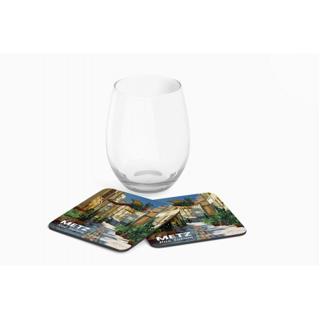 Dessous de verre de la ville de Metz - Rue Taison