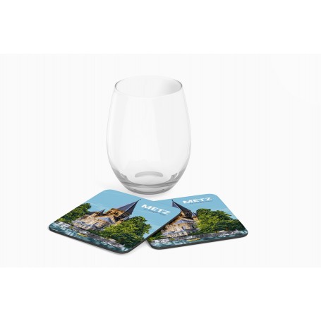 Dessous de verre de la ville de Metz - Temple Neuf
