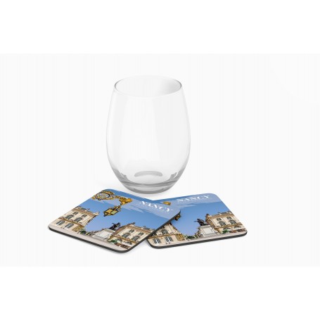 Dessous de verre de la ville de Nancy