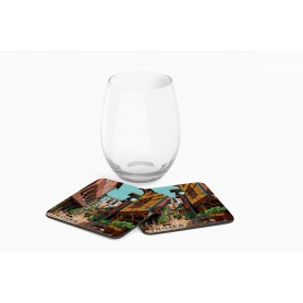 Dessous de verre de la ville de Troyes
