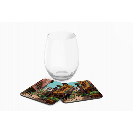 Dessous de verre de la ville de Troyes