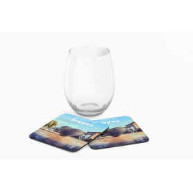 Dessous de verre du coeur de Troyes