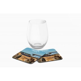 Dessous de verre de la ville de Sète - les Cabanes