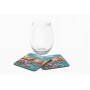Dessous de verre de la ville de Sète - les Joutes
