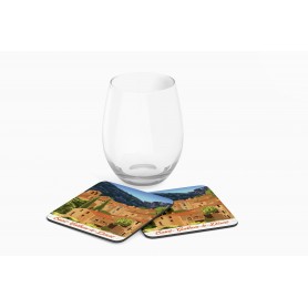 Dessous de verre de la ville de Saint-Guilhem-le-Désert