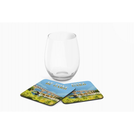 Dessous de verre du Pont du Gard