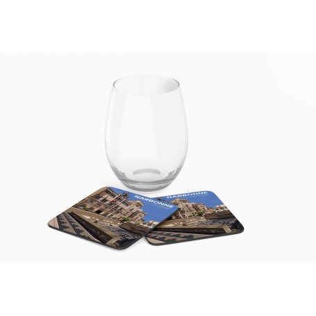 Dessous de verre de la ville de Narbonne