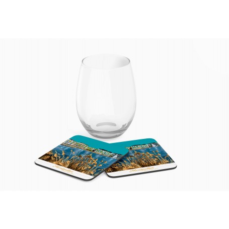Dessous de verre de la ville de Montpellier - bassin Jacques Coeur