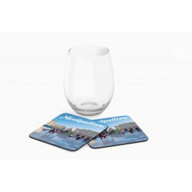 Dessous de verre de la ville de Montpellier