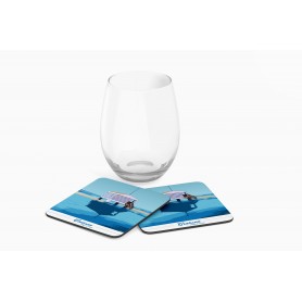 Dessous de verre - Plage des chalet