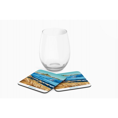 Dessous de verre de la ville de Gruissan