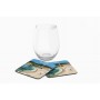 Dessous de verre de Collioure - Plage Saint Vincent