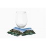 Dessous de verre de la ville de Carcassonne