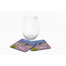 Dessous de verre de la ville d'Aigues Mortes