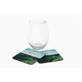 Dessous de verre d'Aix-les-Bains - Mont Revard