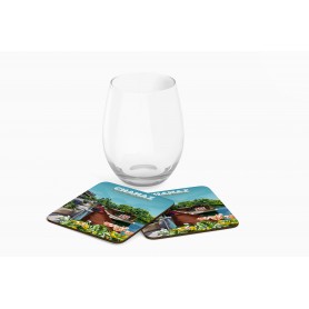 Dessous de verre de la ville de Chanaz