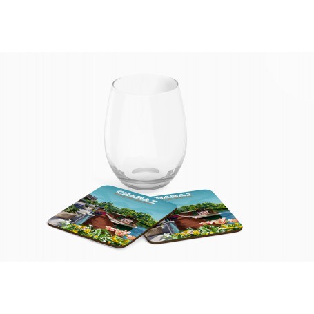 Dessous de verre de la ville de Chanaz