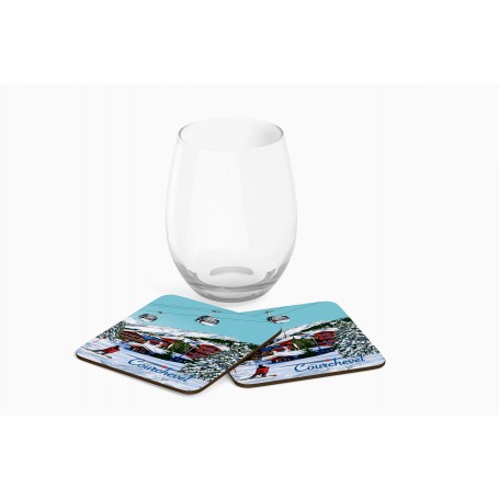 Dessous de verre de Courchevel