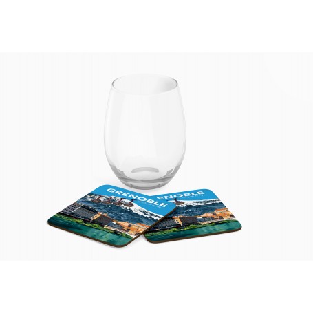 Dessous de verre de la ville de Grenoble