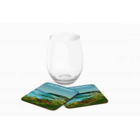 Dessous de verre d'Aix-les-Bains - Lac du Bourget