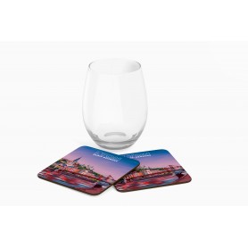 Dessous de verre de la ville de Lyon - Saint-Georges