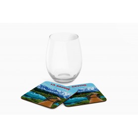 Dessous de verre de la Savoie - Le Mont Blanc