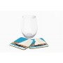 Dessous de verre de Saint-Tropez - voilier