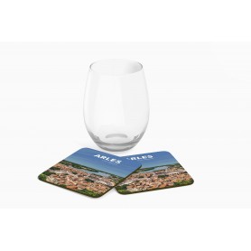 Dessous de verre d'Arles - aérienne