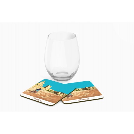 Dessous de verre d'Avignon - Palais des Papes