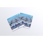 Dessous de verre de Nice - Les Chaises Bleues