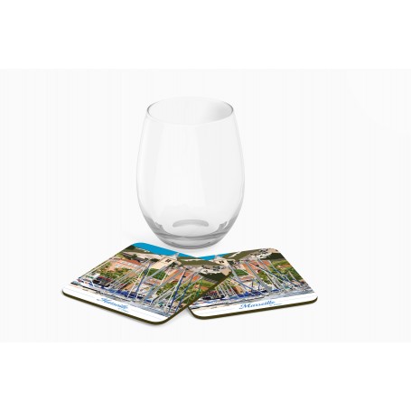Dessous de verre de Marseille - L'Estaque