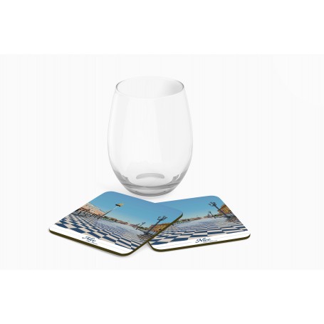 Dessous de verre de Nice - Place Massena