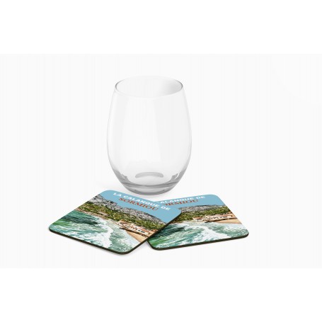 Dessous de verre la Calanque de Sormiou