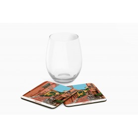Dessous de verre de la ville de Menton - ruelle