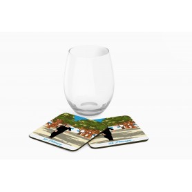 Dessous de verre de la Pétanque de Marseille