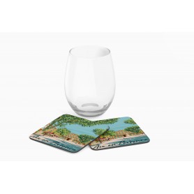 Dessous de verre de la ville d'Aix-en-Provence
