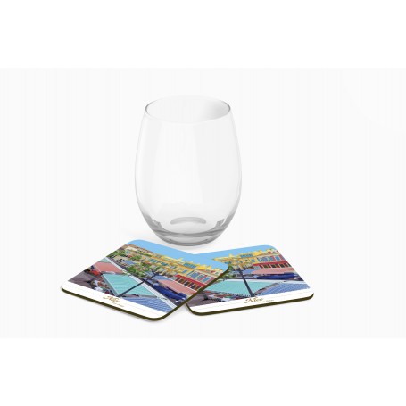 Dessous de verre de Nice - Cours Saleya