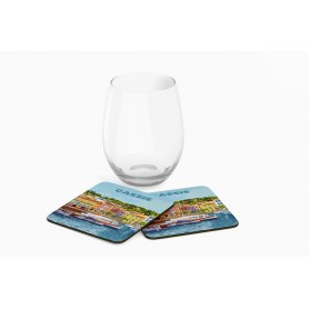 Dessous de verre de la ville de Cassis