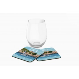Dessous de verre de Mandelieu-la-Napoule - mer