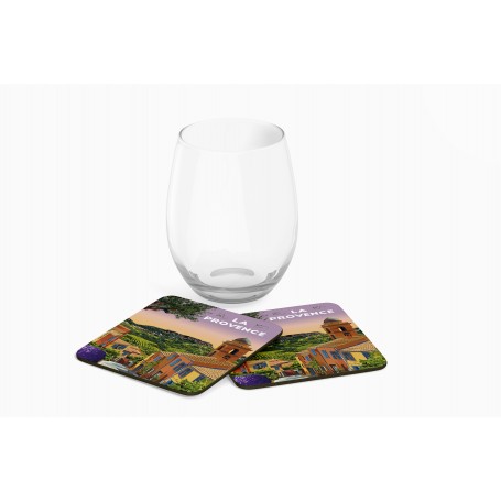 Dessous de verre de la Provence verte