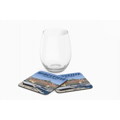 Dessous de verre de Marseille - la Bonne Mère