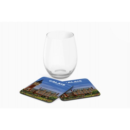 Dessous de verre de la ville de Calais