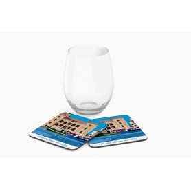 Dessous de verre de Saint-Jean-de-Luz - le port