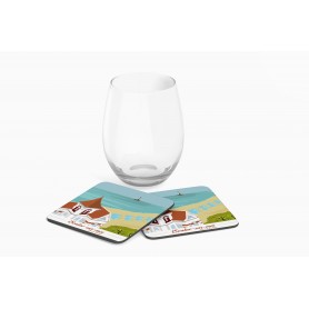 Dessous de verre de Soulac-sur-Mer - villa