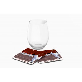 Dessous de verre de la Pelote Basque