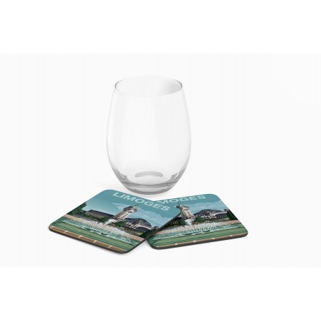 Dessous de verre de la ville de Limoges